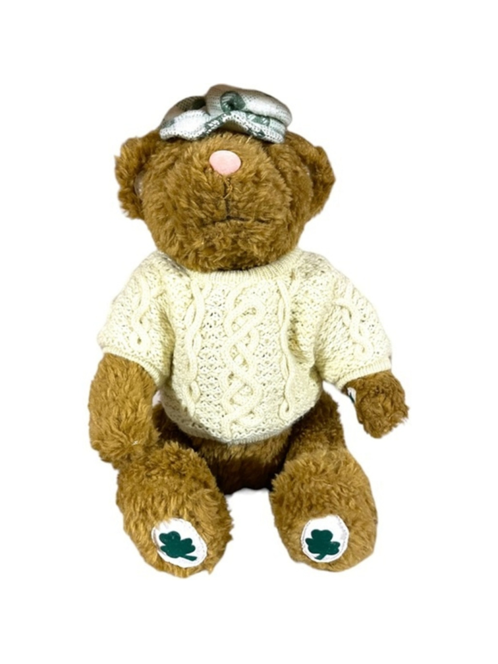 TENDER Hearts Treasures Teddy Bear Plush Stuffed Animal Jointed Sweater Plush - Picture 3 of 12